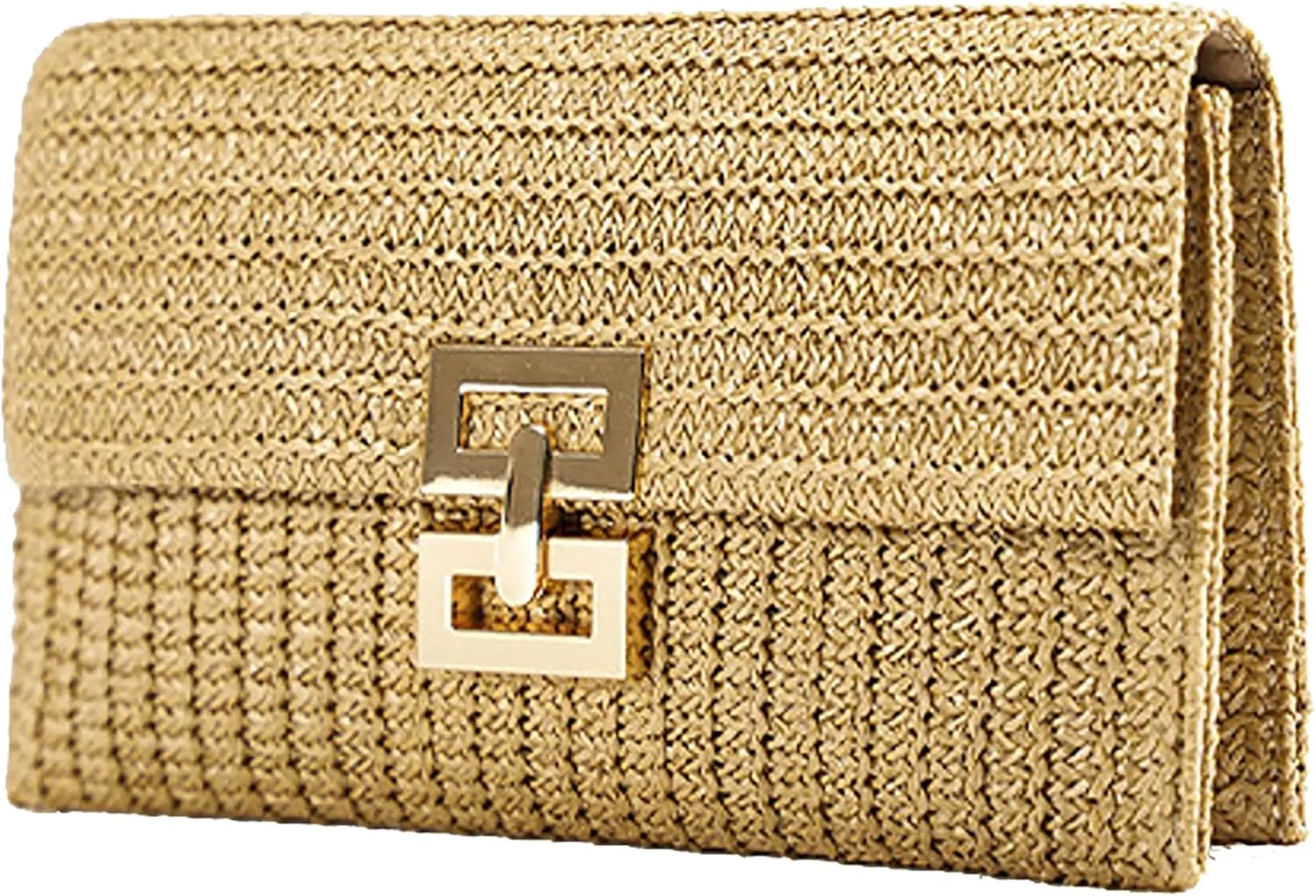 Straw Handbags for Women Straw Clutch Summer Bag Beach Bag Casual Straw Purses 2024