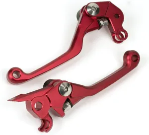 SunPower Dirt Bike 3-Finger Brake Clutch Levers Motorcycle Pivot CNC Levers for KTM 125EXC 2005-2008,400XC-W 2007,525EXC-R 2005-2007,250SX-F 2005-2006,450SX/SX-R 2005-2008,450XC 2005-2007,250SX 05-06