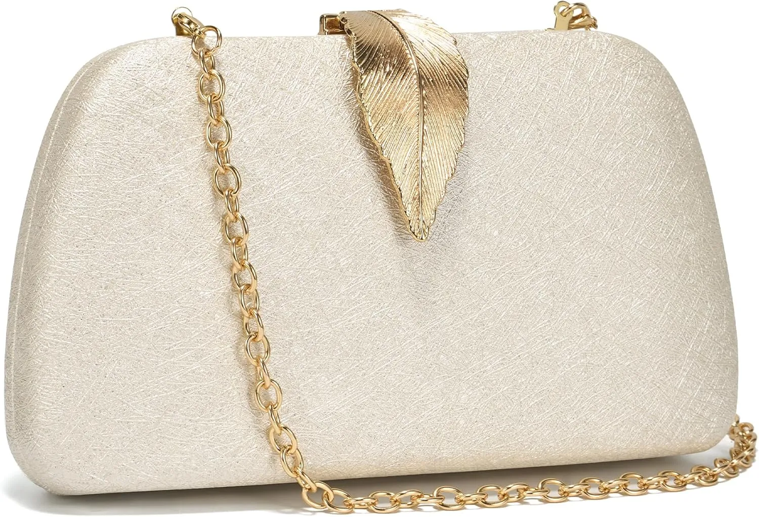 SWEETV Glitter Clutch Purses for Women Elegant Evening Bag for Parties, Weddings, and Formal Events