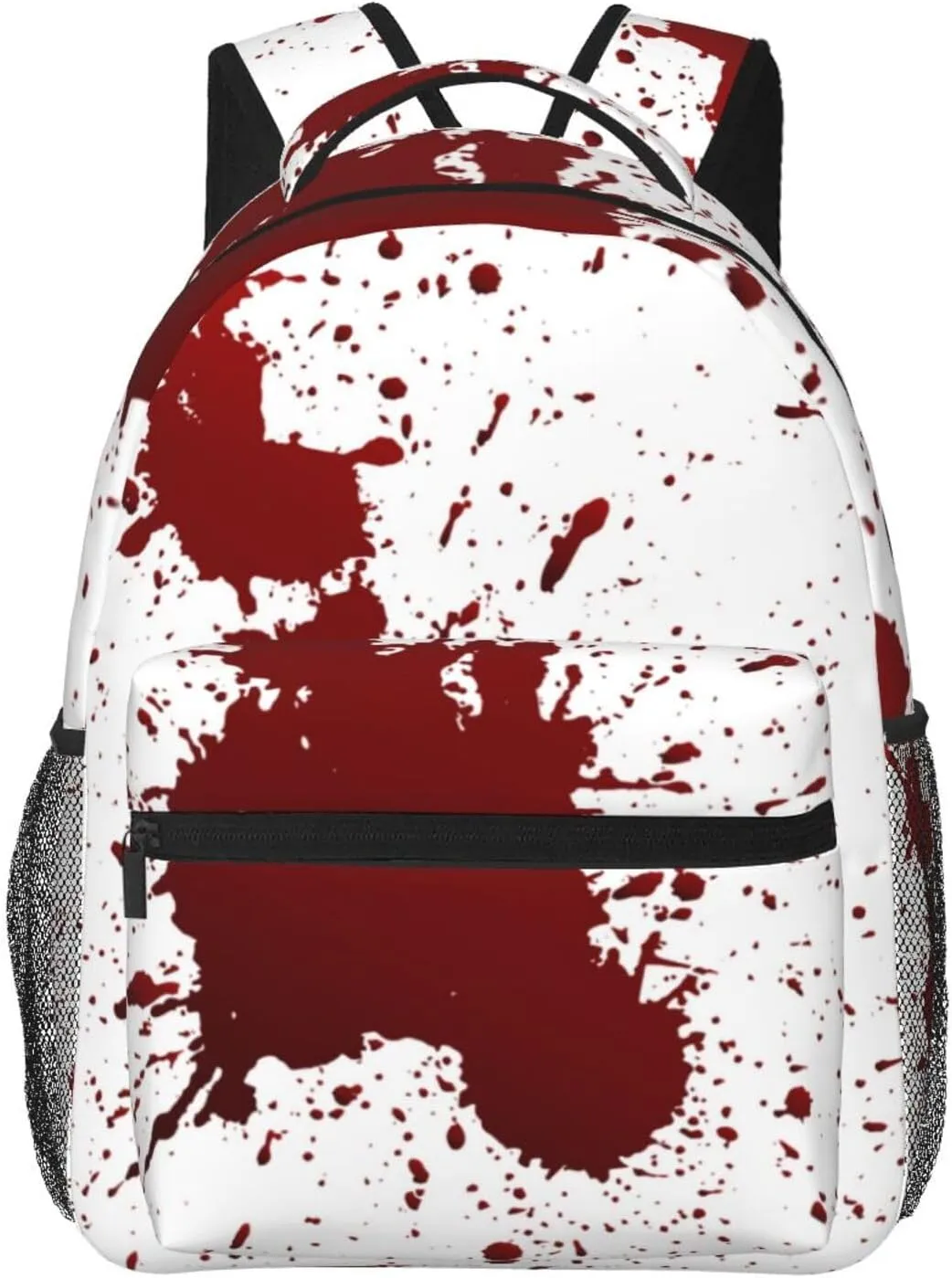 terrible blood Backpack Casual Laptop Backpack Lightweight Double Shoulder Bag Travel Daypack For Women Men