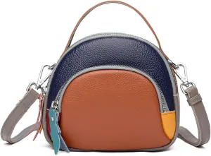 the First Layer of Cowhide Is a Large-capacity Cross-body Bag on One Shoulder
