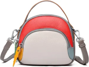 the First Layer of Cowhide Is a Large-capacity Cross-body Bag on One Shoulder