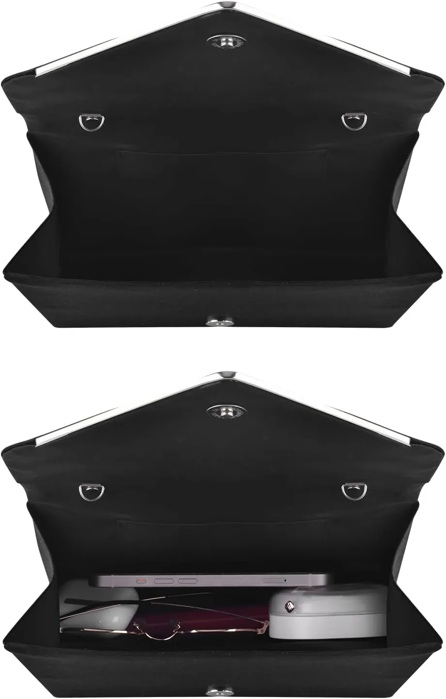 TINDTOP Evening Clutch Purses for Women Handbags for Formal Wedding Party Cocktail Prom Crossbody Shoulder Envelope Bag