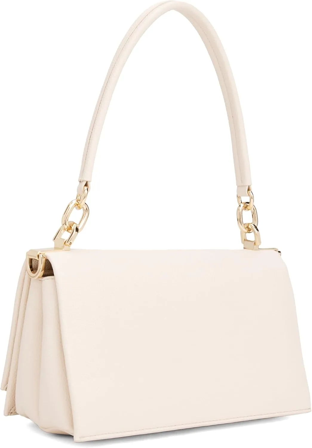 Tommy Hilfiger Leather Shoulder Bag with Removable Crossbody Strap
