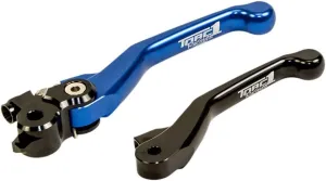 TORC1 Racing Vengeance V2 Flex Clutch Lever Black/Blue for Husqvarna FE 250 2014-2016