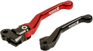 TORC1 Racing Vengeance V2 Flex Clutch Lever Black/Red for Honda CRF450RX 2017-2018