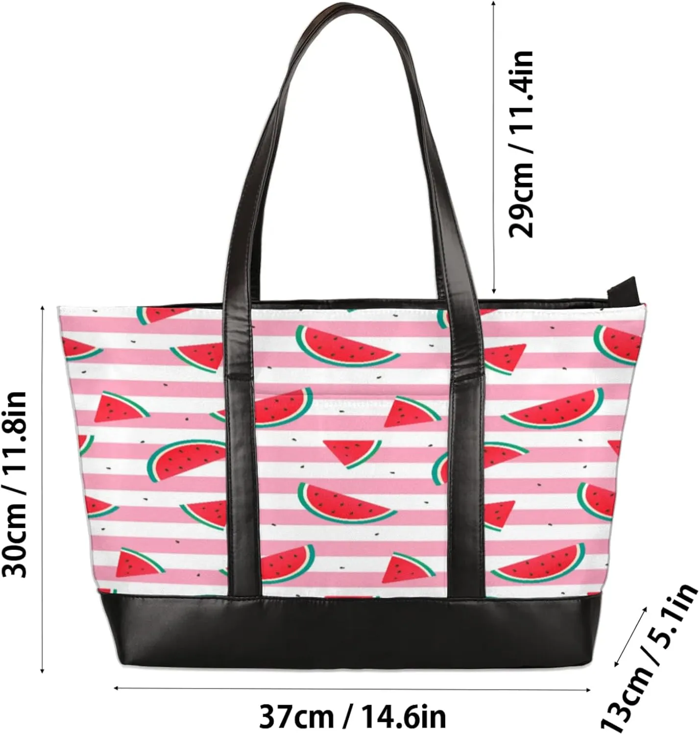 Tote Bag for Women with Zipper, Laptop Tote Bags Laptop Sleeve Case Shoulder Bag Messenger Bags