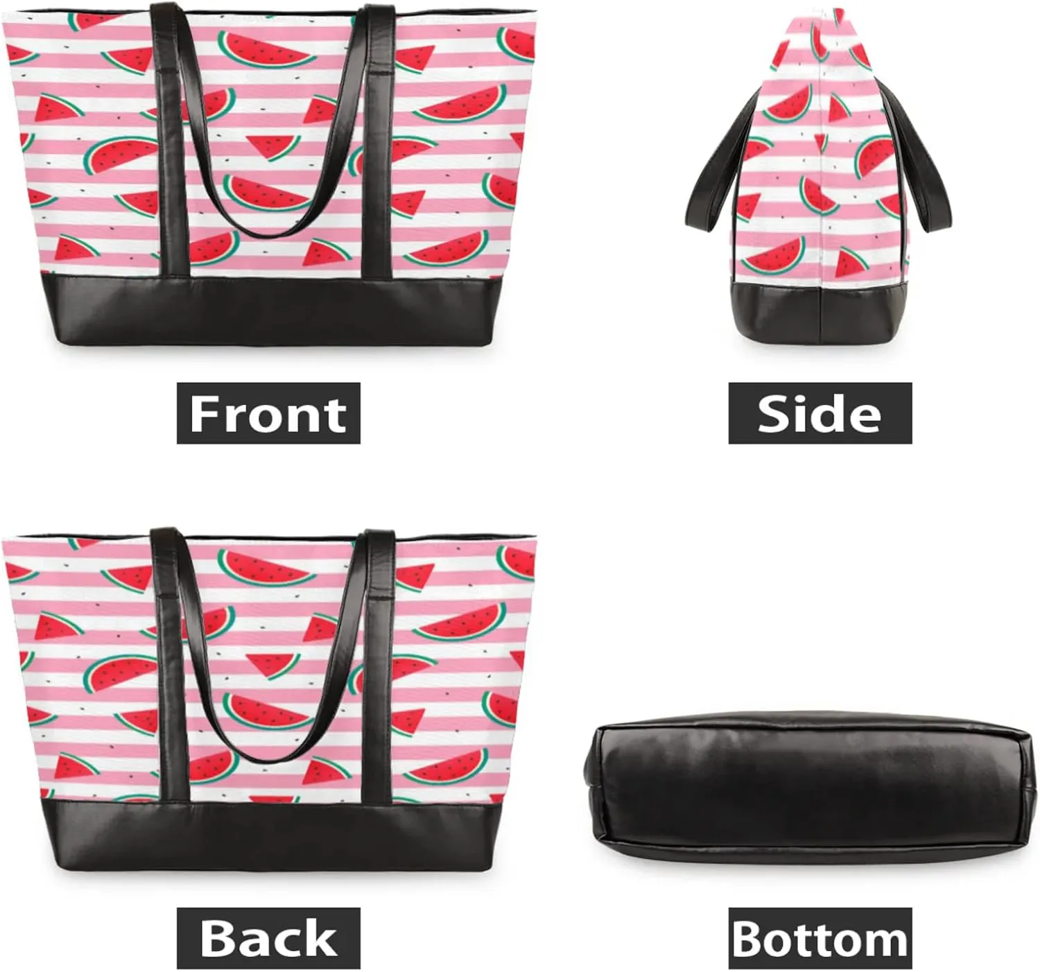 Tote Bag for Women with Zipper, Laptop Tote Bags Laptop Sleeve Case Shoulder Bag Messenger Bags