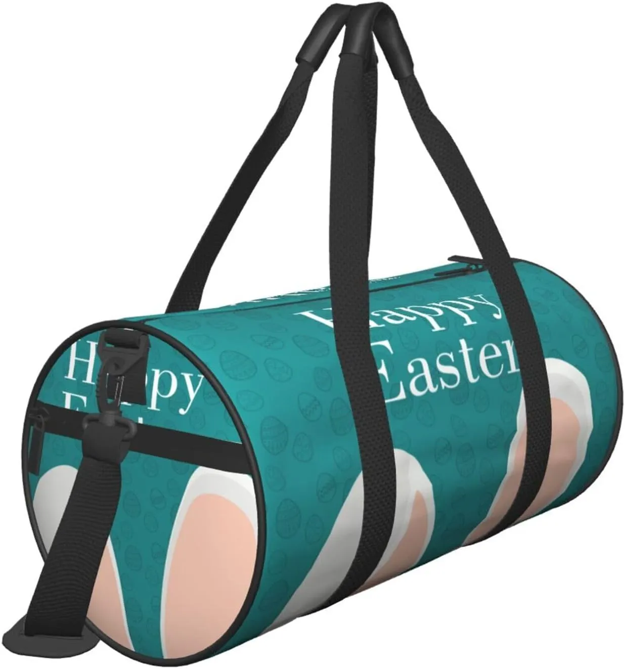 Travel Duffle Bag for Men Women, Easter Rabbit Ears Duffle Bags for Sport Gym Overnight Luggage