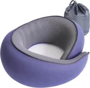 Travel Neck Pillow,High-Density Memory Foam Pillow with 360° Surround Support. Ergonomically Designed. Ideal for Airplane Travel and Home Use