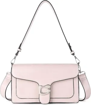 Travistar Crossbody Bags for Women Trendy - Small Cross Body Purse Shoulder Bag Leather Handbags Evening Clutch with 2 Straps