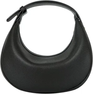 Trendy Shoulder Bag for Women Vegan Leather Crescent Crossbody Hobo Purse Adjustable Strap Cross Body Purses Clutch Handbag
