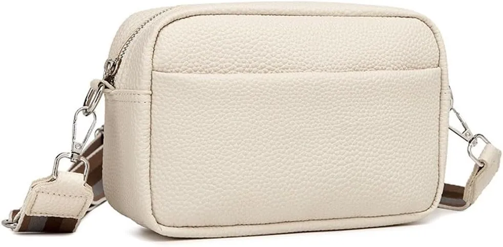 Trendy Women's Bag Cross Border Foreign Trade Solid Color PU Crossbody Bag Women's Small Bag Women's Single Shoulder Bag Small Square Bag