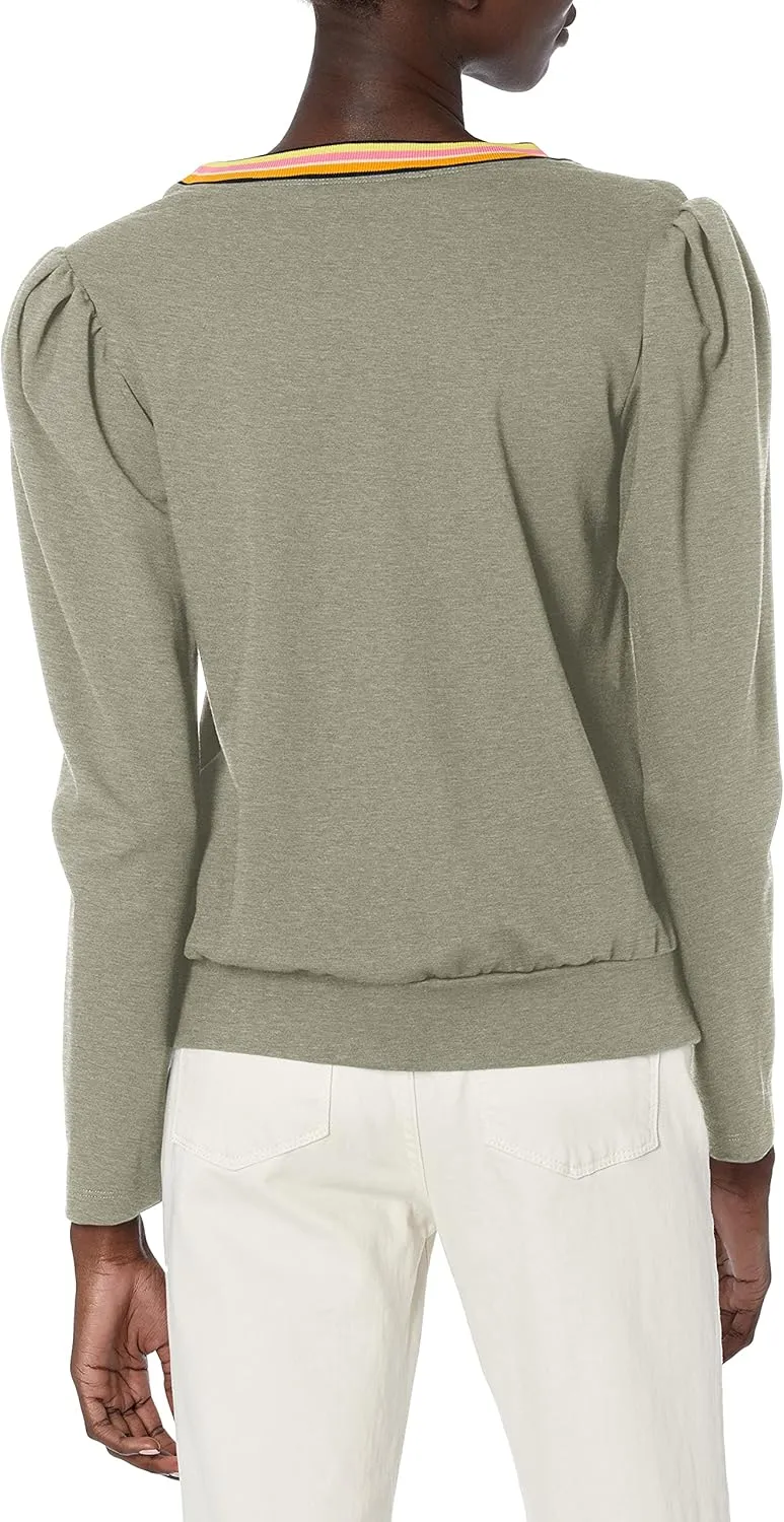 Trina Turk Women's Puff Sleeve Top