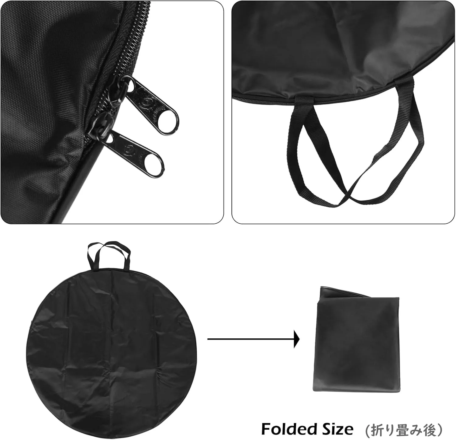 TRIWONDER Soft Bike Bicycle Wheel Bag Wheelset Bag MTB Mountain Road Bike Travel Case Wheel Carrying Bag (26")
