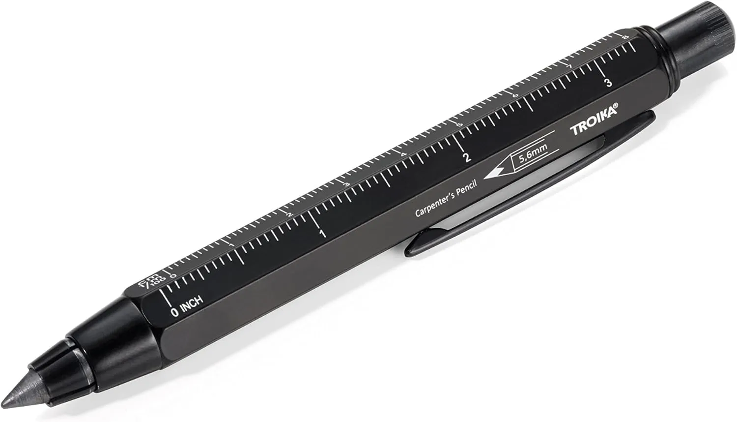 Troika Carpenter's Construction Pencil, Black (PEN56BK)