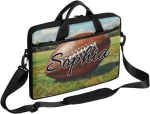 TropicalLife Personalized Laptop Bag 15 Inch Custom Sleeve Case with Handle Shoulder Strap Computer Messenger Bag