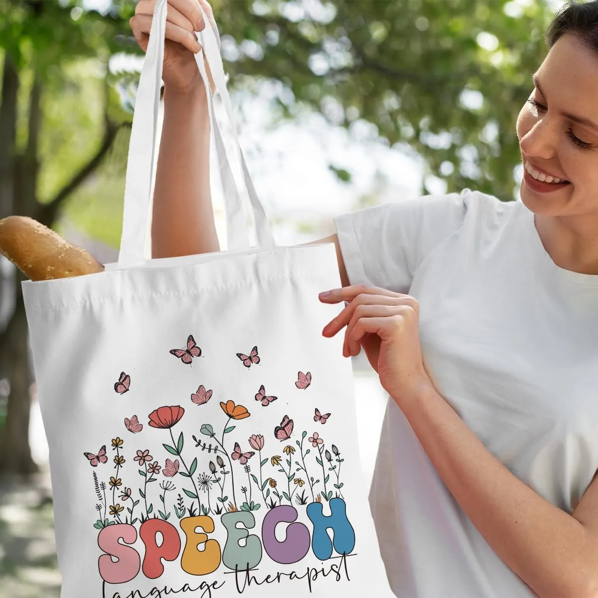 Turtle Gifts Shark Gifts Tote Bag, Hedgehog Horse Gifts for Women Girls, Animals Reusable Grocery Bag Shopping Bag