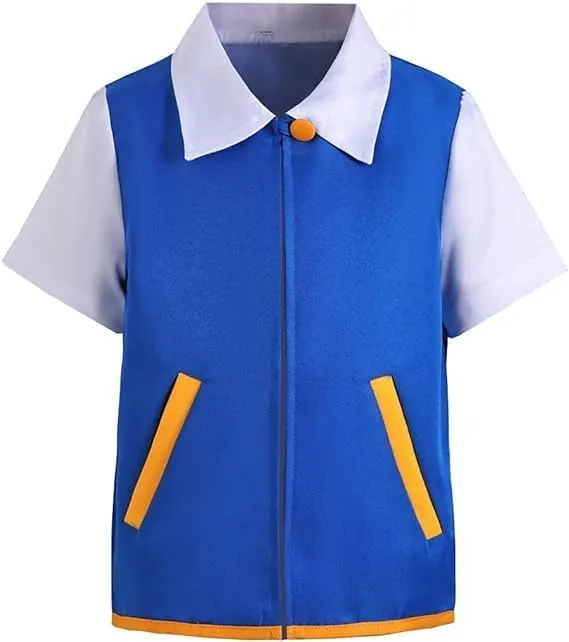 Unisex Halloween Costume Hoodie, Cosplay Jacket, Shirt, Gloves, Hat Sets for Trainer