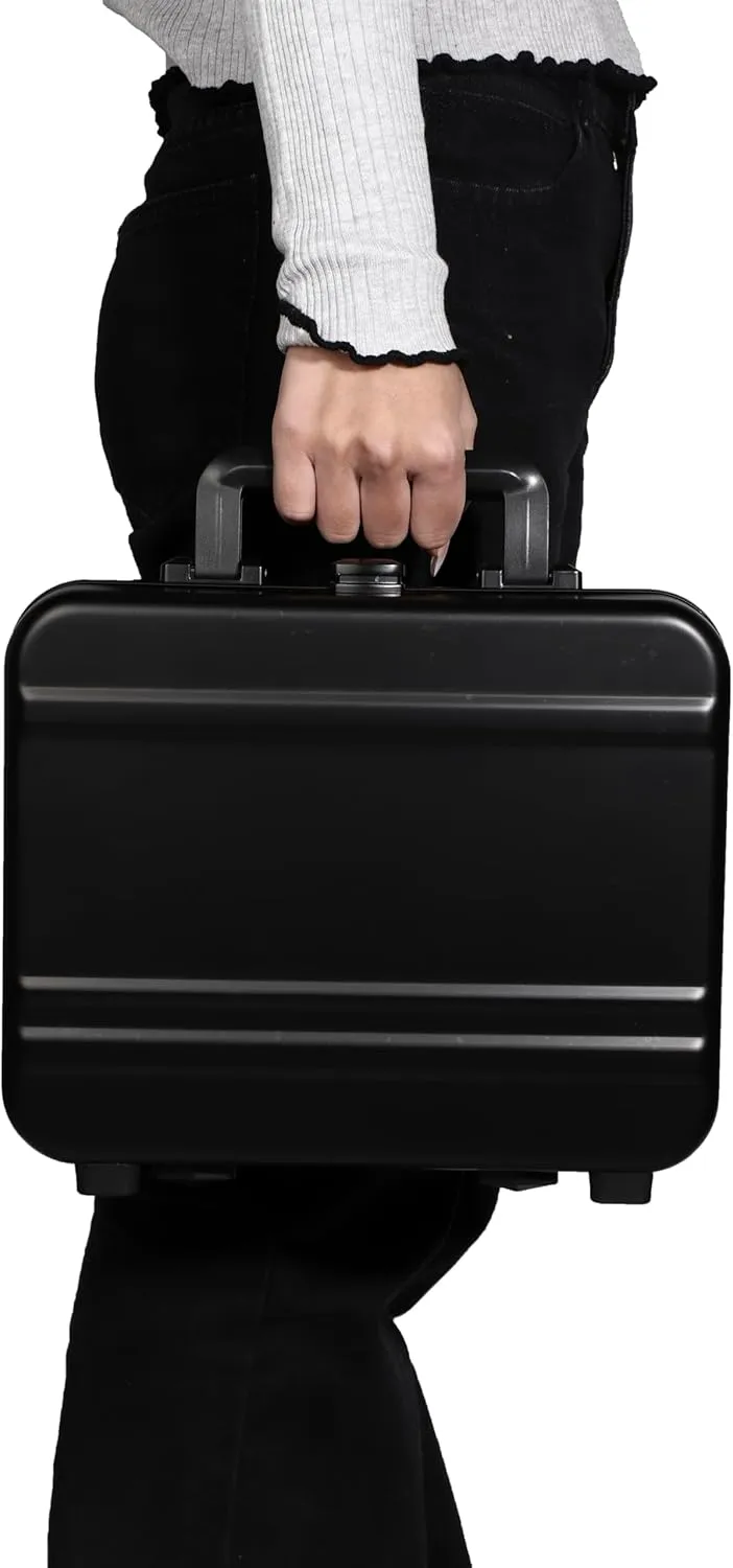 Unisex Metal Handbag Fashion Hard Case Tote Hand Bag Evening Clutch Daily Casual Handbags
