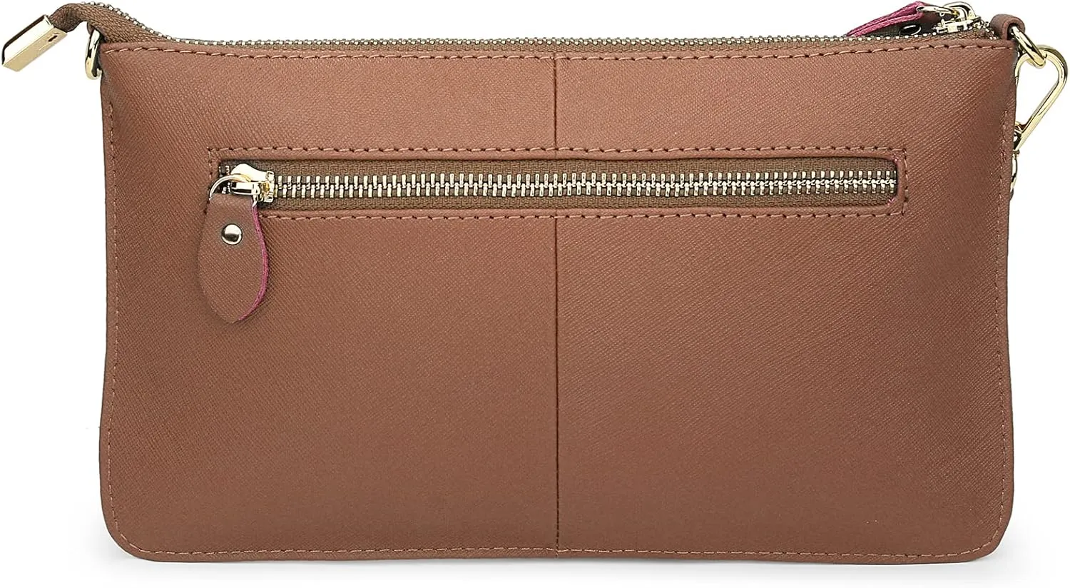 Uromee Wristlet Wallet Clutch Purses for Women Genuine Leather Crossbody Bag Handbag with Detachable Shoulder Chain