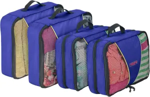 Valyne Packing Cubes 4-pcs Set, Luggage Travel Organizer Bags with a Free Laundry/shoe Bag