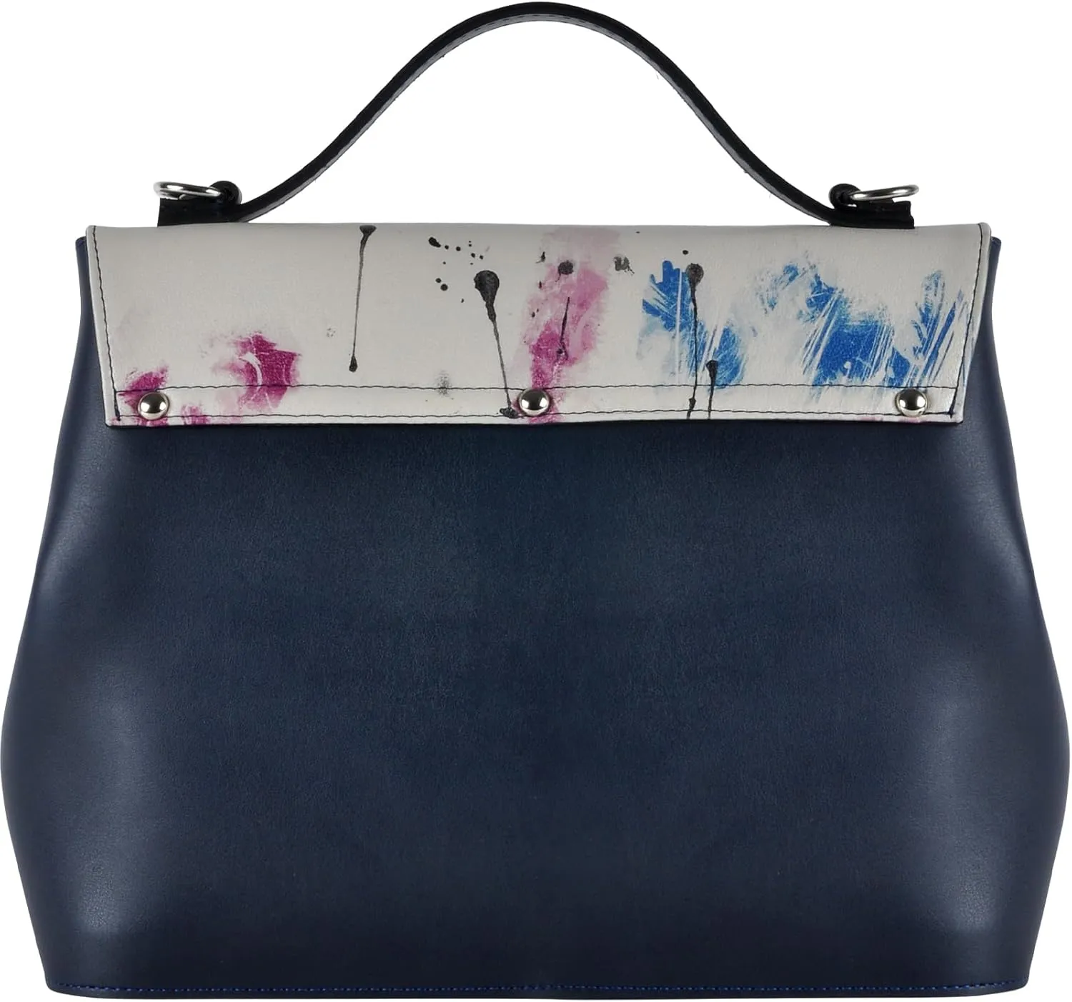 Vegan Leather Handbags for Women - Unique Design and Handmade Top-Handle Handbags