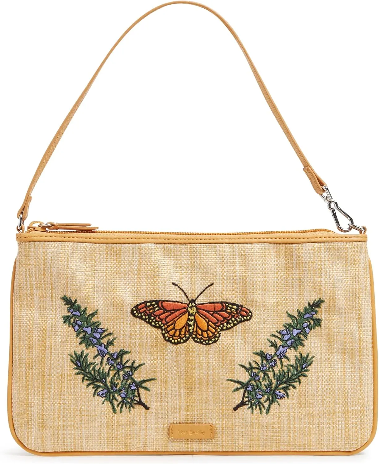 Vera Bradley Straw Convertible Wristlet with RFID Protection