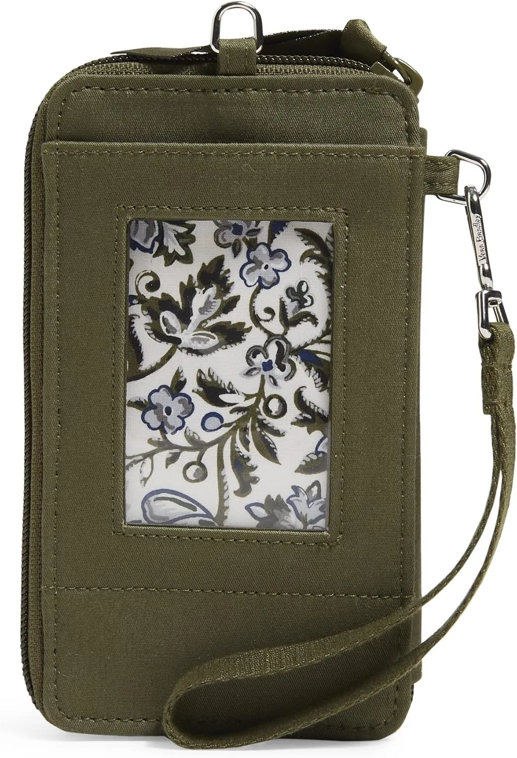 Vera Bradley Women's Cotton Smartphone Wristlet with RFID Protection