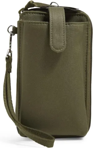 Vera Bradley Women's Cotton Smartphone Wristlet with RFID Protection