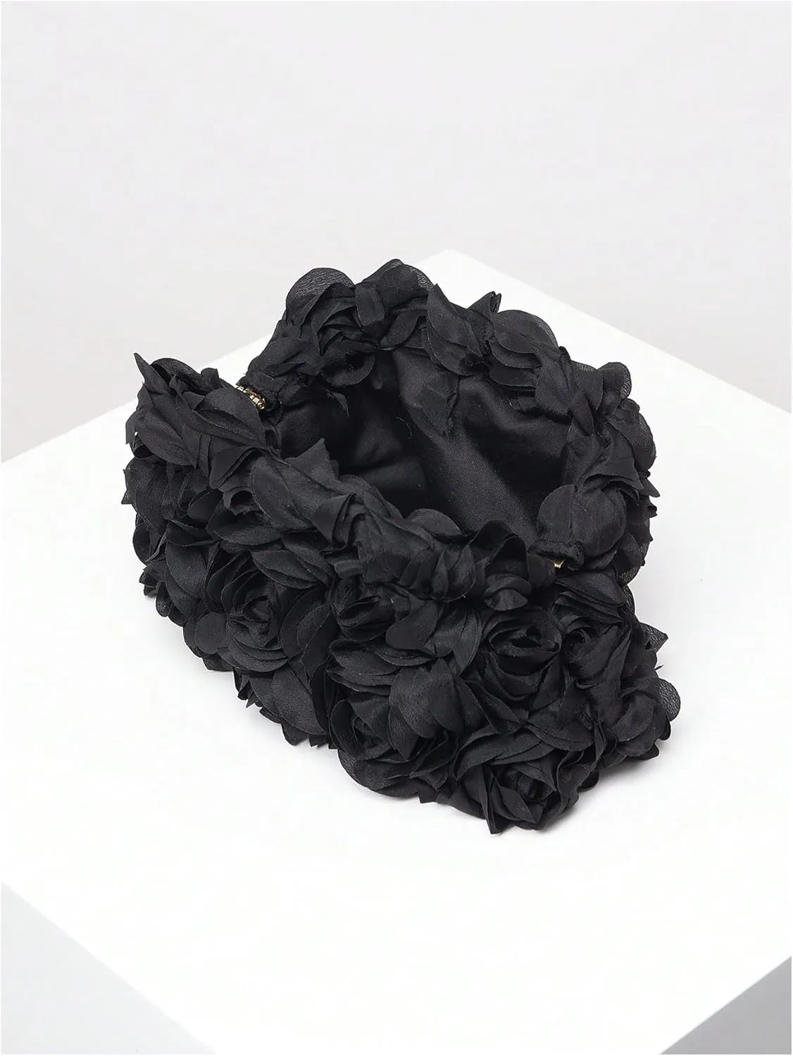 Verdusa Women's 3D Flower Clutch Evening Bag Floral Purses Party Prom Handbags