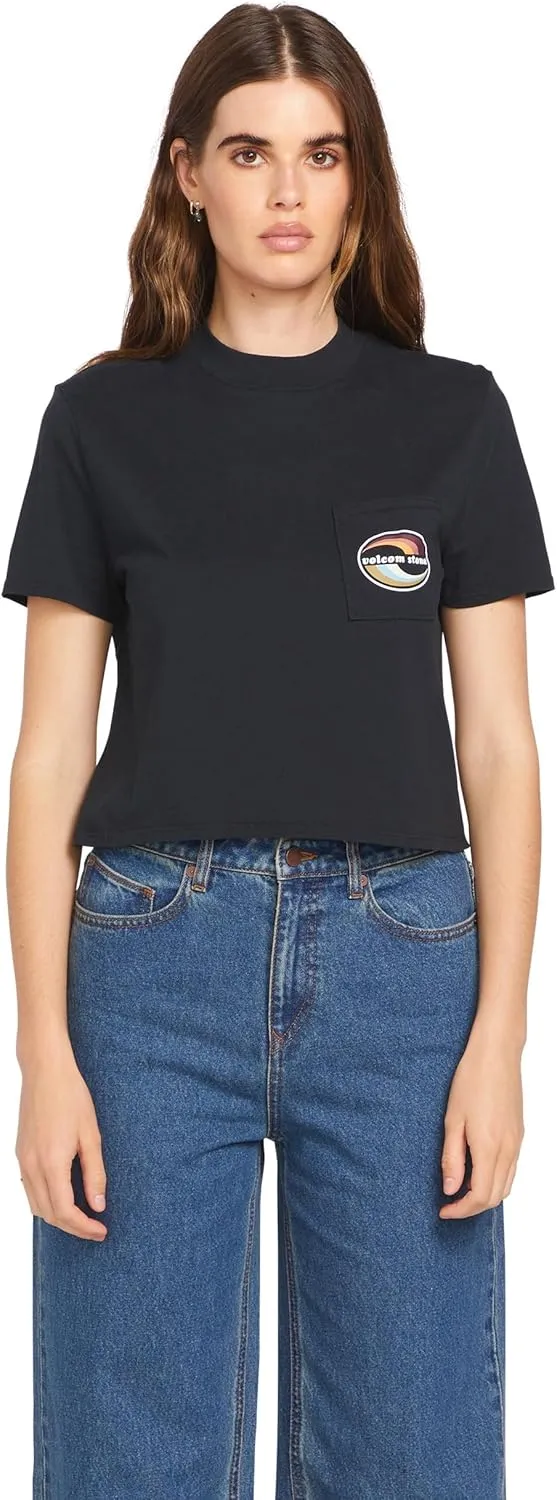 Volcom Women's Pocket Dial Short Sleeve Tee