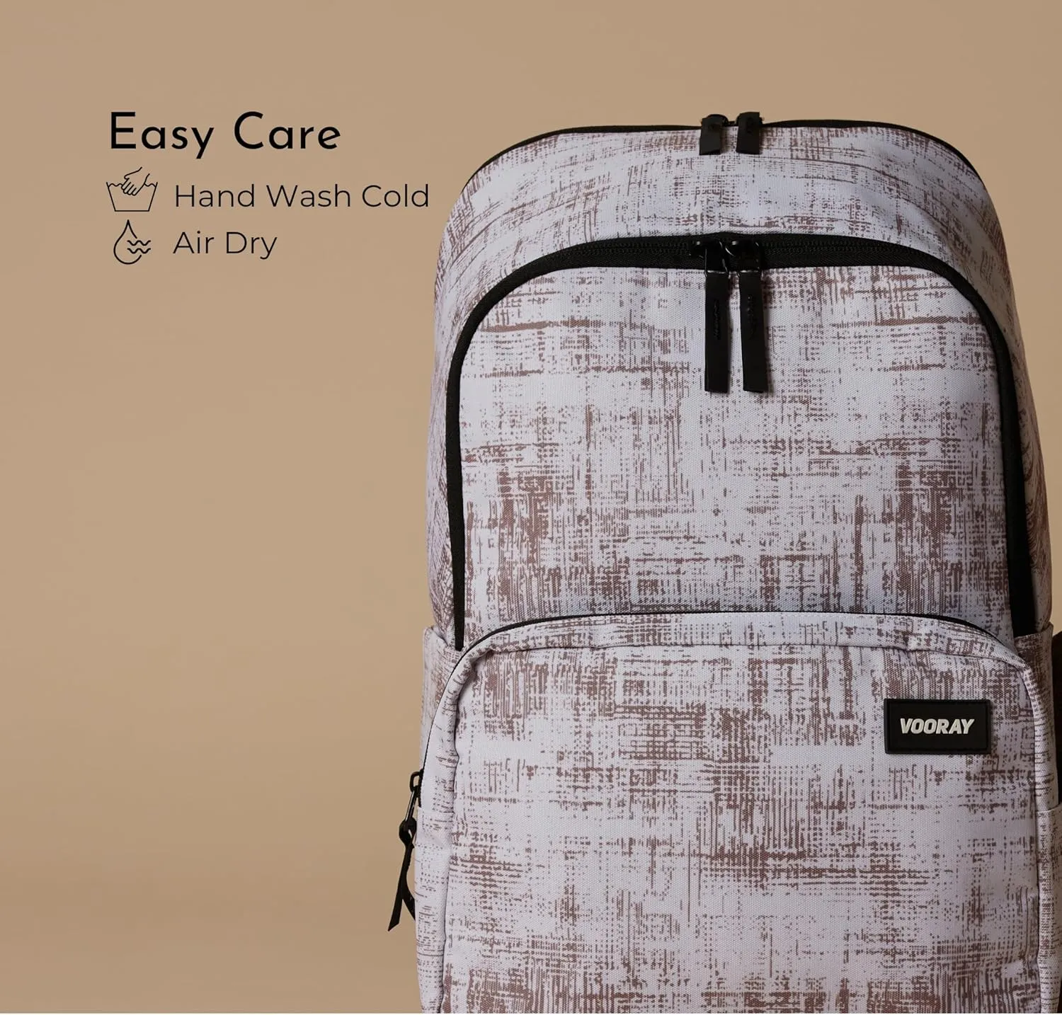 VOORAY 25L 2nd Avenue Backpack, Large - Travel, Gym & Sports Backpack - Pebble
