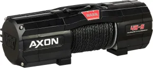 WARN 101140 AXON 45-S Powersports Winch With Spydura Synthetic Rope and HUB Wireless Receiver: 1/4" Diameter x 50' Length, 2.25 Ton (4,500 lb) Pulling Capacity