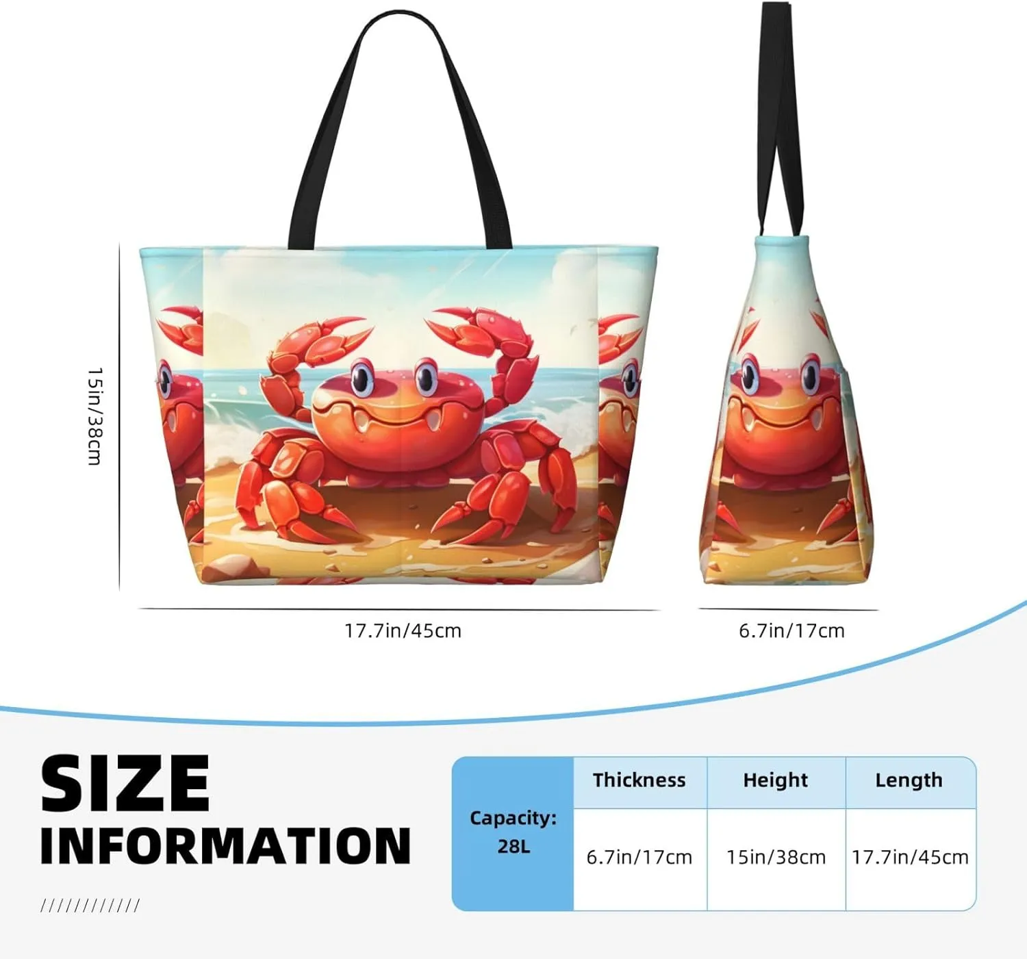 Waterproof Beach Bag for Women Sandproof Beach Tote Bag Large Capacity Swim Pool Bag Foldable Travel Duffel Bags
