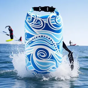 Waterproof Dry Bags 10L Kayaking Bag Small Beach Dry Bag Backpack for Kayaking Boating Camping Swimming Outdoor