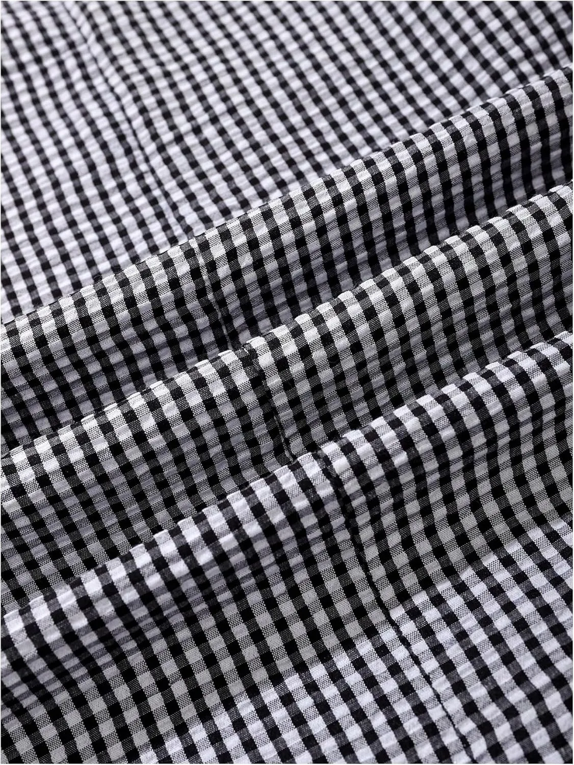 WDIRARA Women's Plus Size Plaid Ruffle Knee Length Dress 3D Floral A Line Tank Dresses