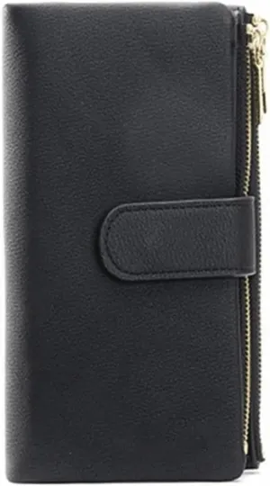 Women Pu Leather Wallets Female Long Hasp Purses Large Capacity Money Bag Phone Pocket Multifunction Clutch Coin Card Holder purse