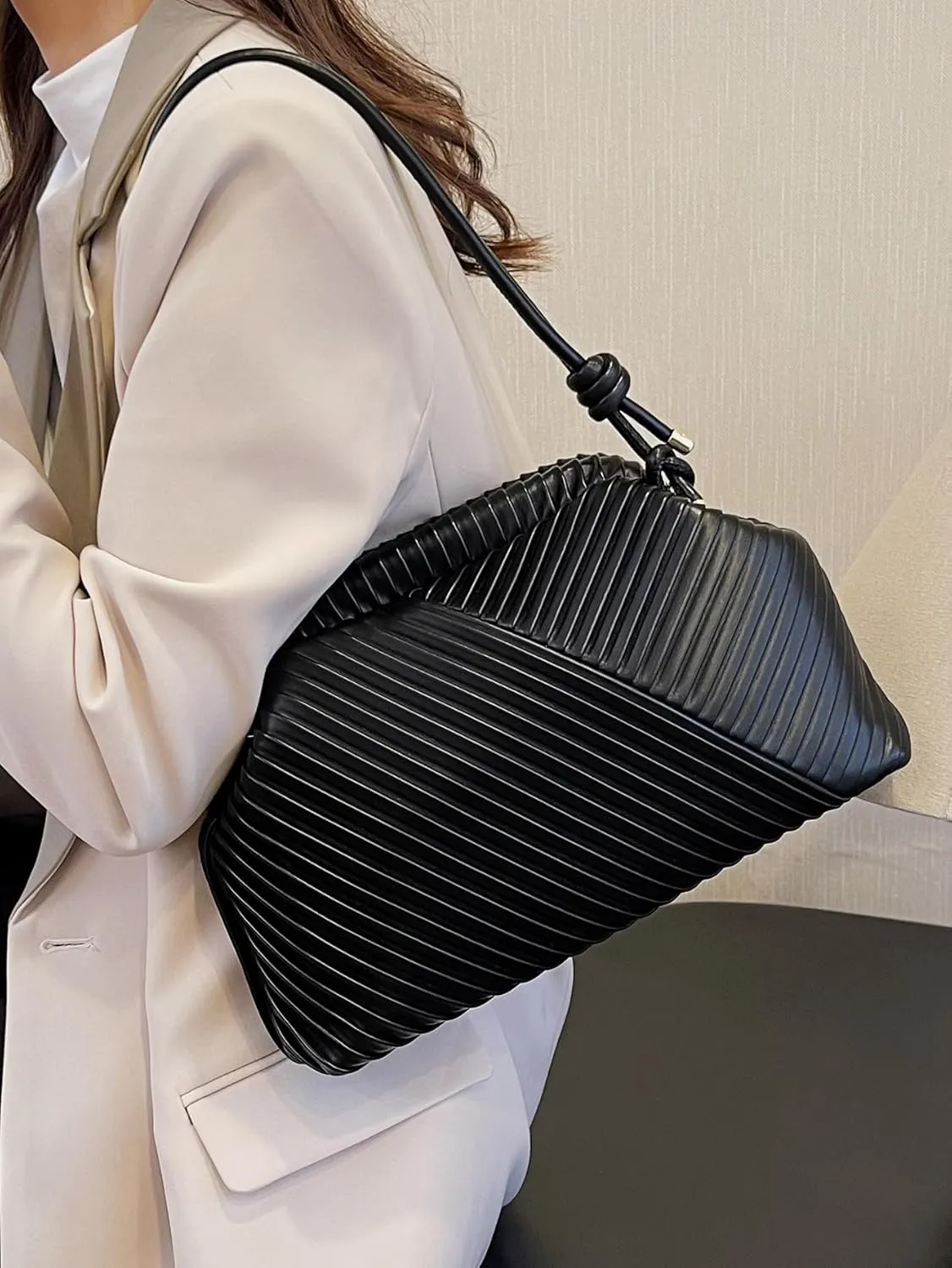 Women's Clutch Purses Small Nude PU Leather Evening Clutch Bag 2024