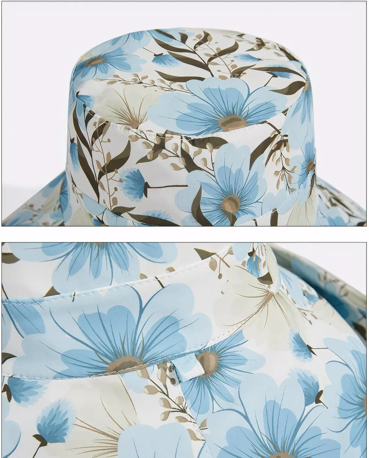 Womens Hat Wide Brim Summer Beach Sun Hat for Women UPF50 