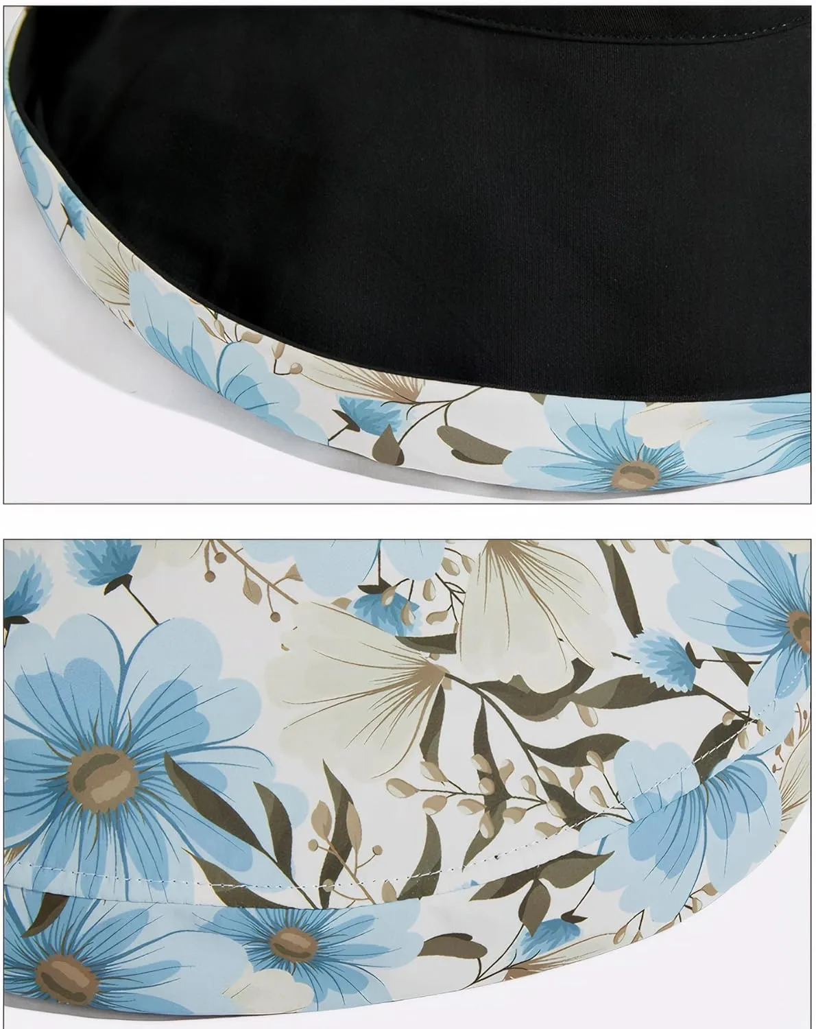 Womens Hat Wide Brim Summer Beach Sun Hat for Women UPF50 