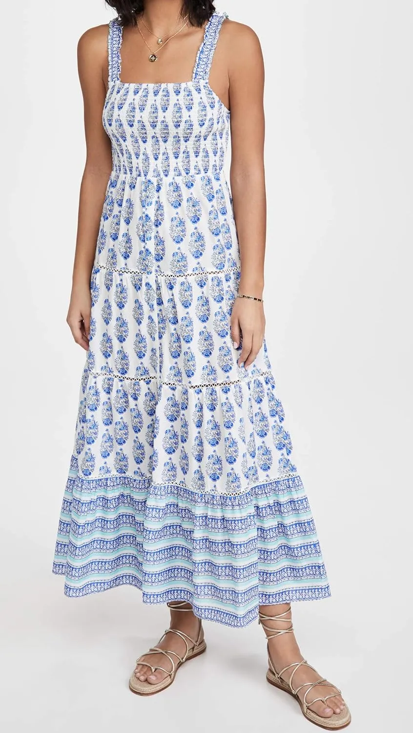 Women's Smock Border Dress