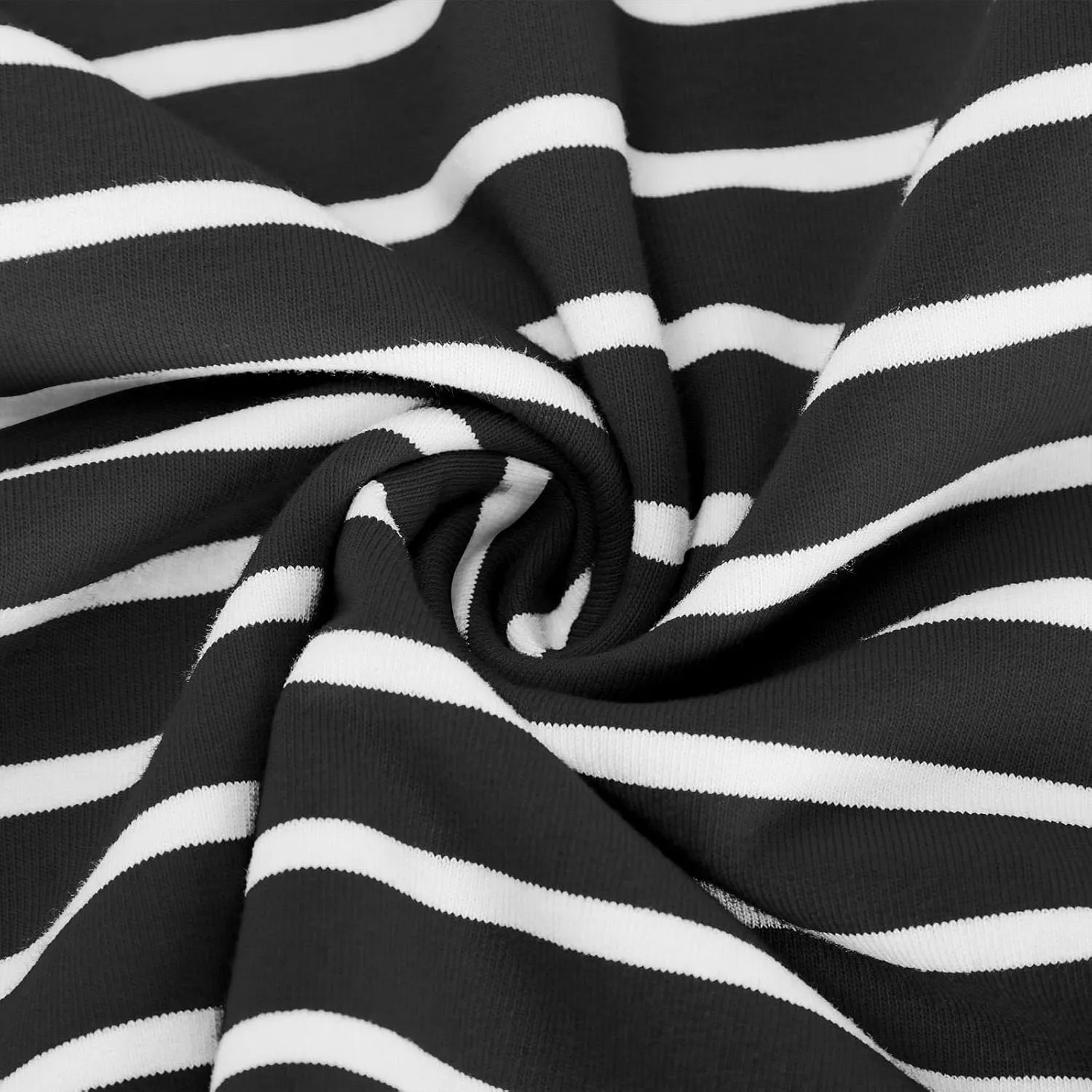 Women's Striped Oversized Hoodies,2024 Casual Cowl Neck Long Sleeve Fleece Sweatshirts,Pullover Tunic Cute Winter