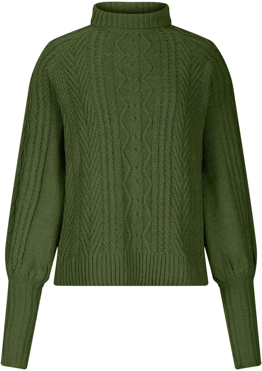 Womens Sweaters Casual Solid Long Sleeve Thick Knit Striped Pullover Crewneck Wide Hem Fitting Cozy Tops Outwear