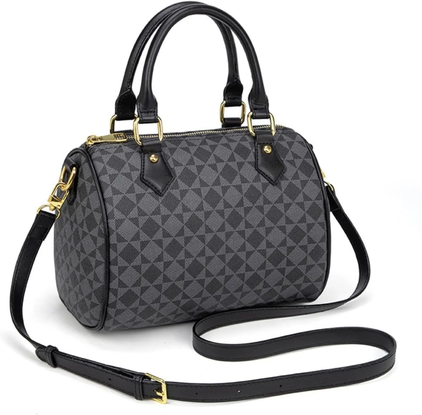 Women’s Top Handle Bag, Fashionable Crossbody Purse, Large Cute Satchel Handbag