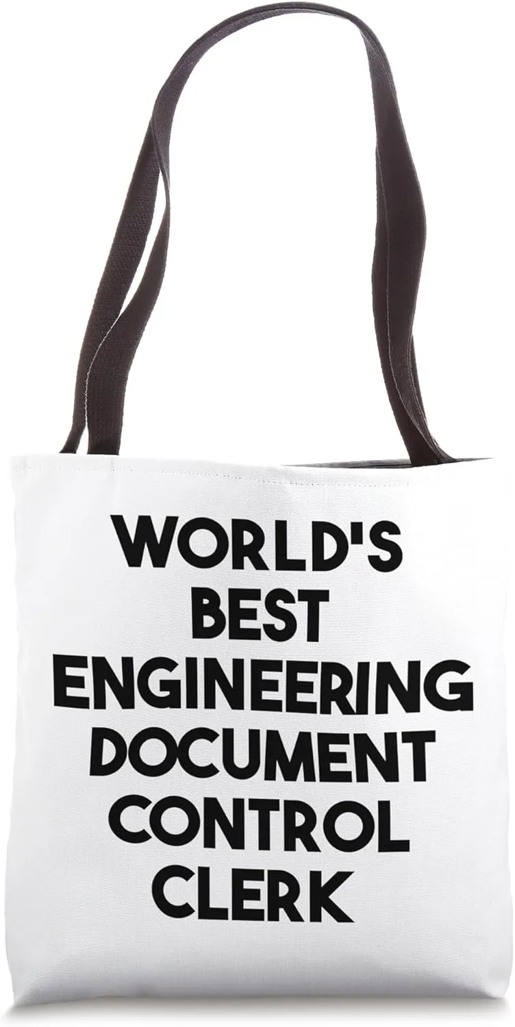 World's Best Engineering Document Control Clerk Tote Bag