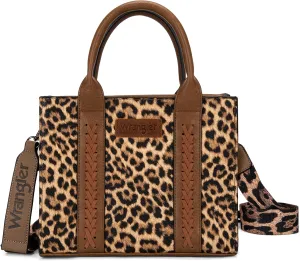 Wrangler Medium Tote Bag for Women Designer Satchel Handbags Top-handle Purses with Strap