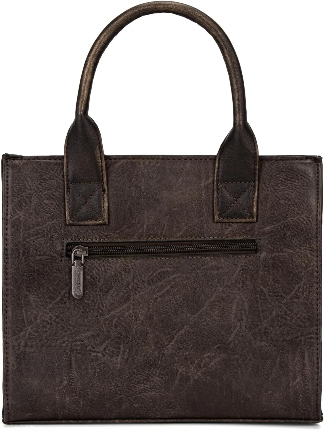 Wrangler Medium Tote Bag for Women Designer Satchel Handbags Top-handle Purses with Strap