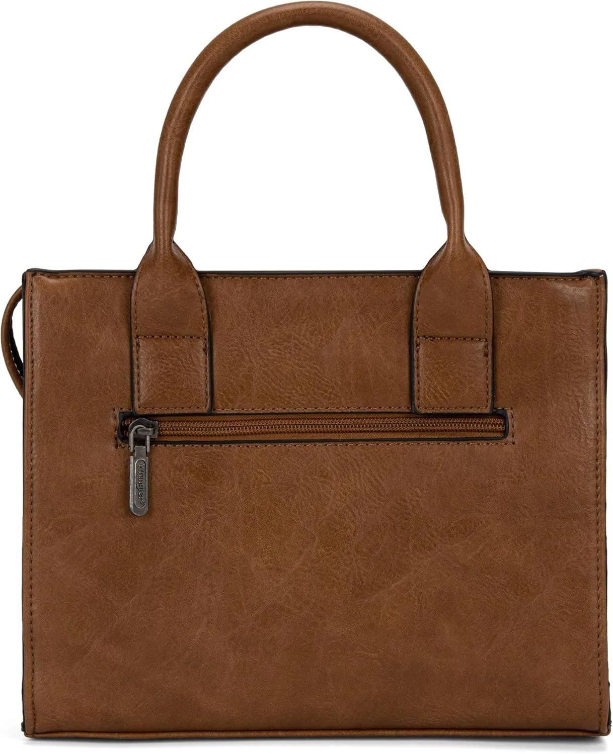 Wrangler Medium Tote Bag for Women Designer Satchel Handbags Top-handle Purses with Strap