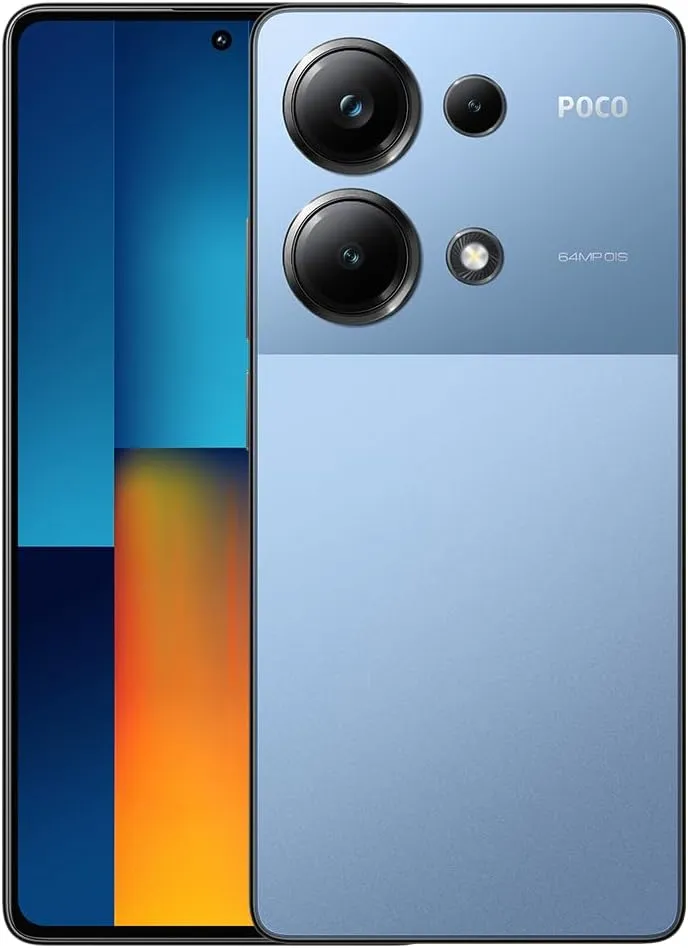 Xiaomi Poco M6 Pro 4G Lte Gsm (512GB   12GB) 64Mp Triple Camera 6.67" Octa Core (Tmobile Mint Tello Global) Unlocked (Blue Global ROM)